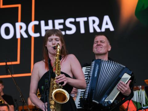 Festivalové zahrady Litomyšl Factorial! Orchestra