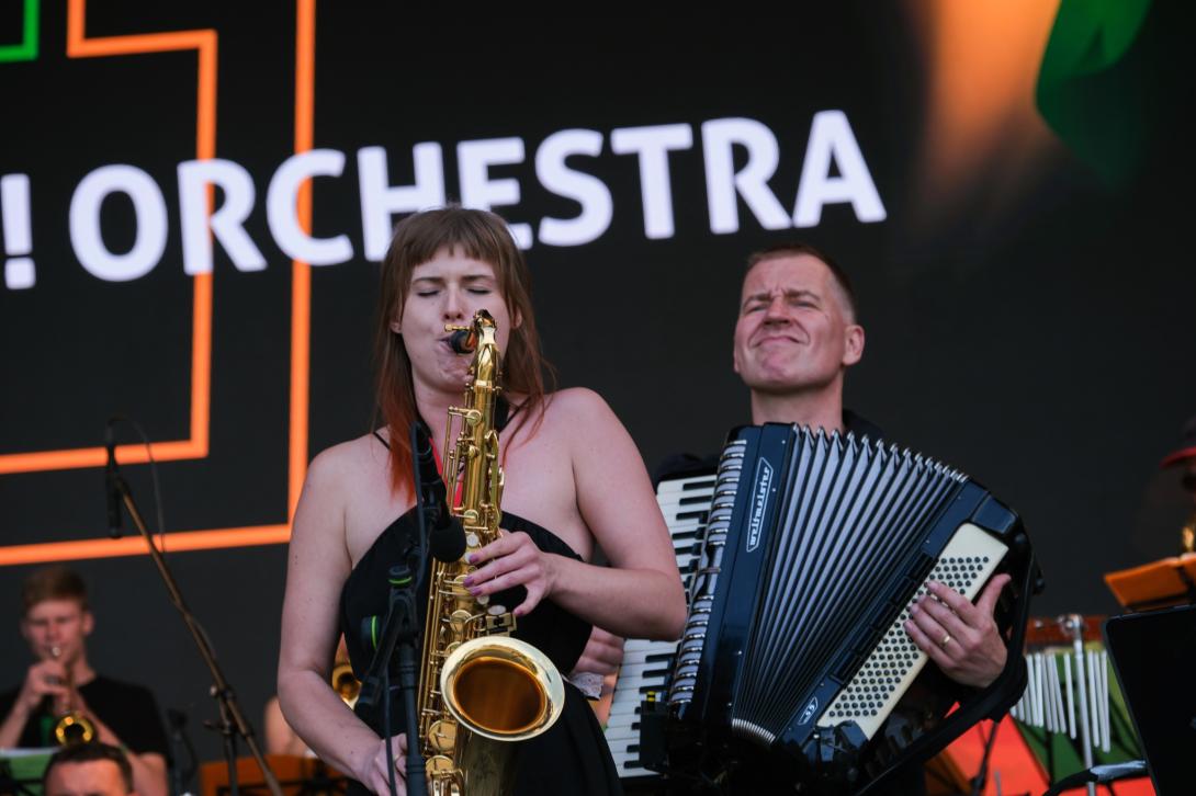 Festivalové zahrady Litomyšl Factorial! Orchestra